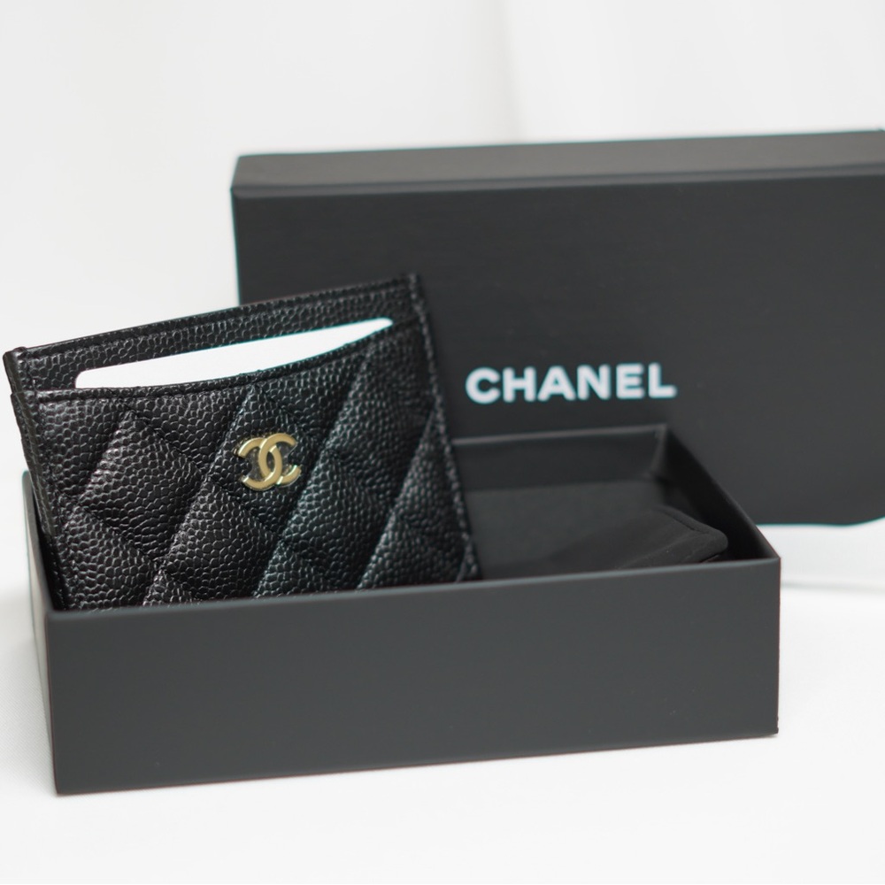 Chanel Black Cardholder